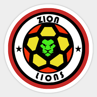 FC Zion Lions Logo Sticker